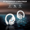 Miniatyrbilde 5 av 6: Bluetooth IP7 vanntette øretelefoner med LED