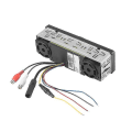 Pikkukuva 2 / 4: 1 Din Car Radio Mp3 O Player Tooth Hands- Fm Sisäänrakennettu 2 Sers S USB Sd Aux O Toisto [ilmainen toimitus]
