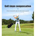 Miniatyrbillede 2 af 5: Golf Rangefinder 6X Forstørrelse 600M USB Genopladelig Afstandsmåler med Hældning +90° Vandtæt Afstandsmåler Monokulært Teleskop