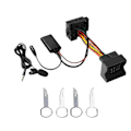 Miniatyrbilde 1 av 4: Bluetooth-sett for bil, Bluetooth 5.0 trådløs o-adapter Aux-in-kabel for Focus Mondeo