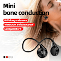 Pikkukuva 2 / 5: Bone Conduction -kuulokkeet Niskapanta Kuulokkeet Langattomat urheilukuulokkeet - Vaaleanpunainen