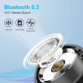 Miniatyrbillede 2 af 6: LED Digital Display Touch-on-ear Bluetooth Headset