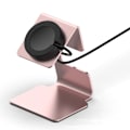 Pikkukuva 1 / 5: Samsung Galaxy Watch 3/4 -telineen telakkatelineen latausteline langattomaan laturiin, vaaleanpunainen pink