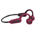Pikkukuva 1 / 5: IPX8 Vedenpitävät Langattomat Bone Conduction -kuulokkeet Bluetooth Urheilukuulokkeet 16GB Punainen red