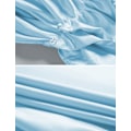 Miniatyrbillede 4 af 5: Witchcraft Ice Blue Tie Up Middelalderdragt Halloween-hættekappe Lang Cape U