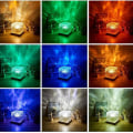 Pikkukuva 4 / 4: Waveqube The Wave Lamp Qrismora Northern Lights Lamp, Healix Light, Waveqube Wave Lamp (16 väriä)