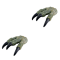 Miniatyrbillede 1 af 5: 2 stk Dinosaur Kløer Dinosaur Hænder Legetøj Dinosaur Legetøj Til Børn Dinosaur Claw Gummi Legetøj Dinosaur Claw