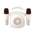 Miniatyrbild 1 av 3: Bluetooth Audio Mikrofon Integrerad mikrofon Trådlös bärbar högtalare för barn utomhus White