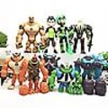 Miniatyrbillede 4 af 5: 11 stk/sæt Legetøjssamling Gave Dukke Model Dekoration Ben 10 Legetøj Protector Of Earth Action Figurer