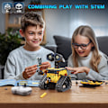 Miniatyrbillede 5 af 6: Robot Legetøj til Børn Byggesæt, 541 Dele App & Fjernbetjening Robotkit, Ingeniør Robot/Dinosaur Byggelegetøj Gave til Børn 6+ Undervisningsgaver