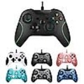 Miniatyrbild 3 av 3: Gamepad Wired Gamepad Game Controller-rosa