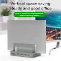 Miniatyrbild 2 av 6: 11 i 1 dockningsstation RJ45 nätverksport typ C USB 3.0 HUB Adapter HDTV dockning