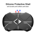 Miniatyrbild 2 av 5: Vr Helmet Silikon Cover Vr Host Protection Shell för Oculus Quest 2 Vr Headset