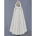 Pikkukuva 2 / 5: Witchcraft Light lvory solmio keskiaikainen kaapu Halloween hupullinen viitta Long Cape U