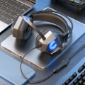 Miniatyrbillede 2 af 4: Kablet Gaming Headset Hovedmonterede høretelefoner Gaming Headset til PC Computer-Style 2