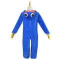 Pikkukuva 5 / 5: Poppy Playtime Huggy Wuggy Cosplay-asu Lasten Halloween-puku full set L