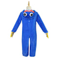 Pikkukuva 5 / 5: Poppy Playtime Huggy Wuggy Cosplay-asu Lasten Halloween-puku full set M