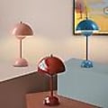 Miniatyrbild 5 av 5: LED Batteri Bordslampa Trådlös Touch Dimbar Blomkruka Bordslampa Dekorativ Retro Bordslampa