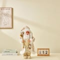 Miniatyrbillede 1 af 3: 2024 Julemandens Julepynt Gave Grænseoverskridende Julepynt Julemandens Skulptur Hjemmedekoration Dukke (45CM)