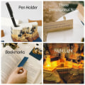 Miniatyrbilde 4 av 6: 3D Memo Pad Castle med lys, multifunksjonell 4D Post Notepad Papir Craft Castle Office Home Decor