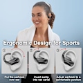 Miniatyrbild 6 av 6: LED-digital display, touch-on-ear Bluetooth-headset