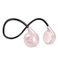 Pikkukuva 1 / 5: Bone Conduction -kuulokkeet Niskapanta Kuulokkeet Langattomat urheilukuulokkeet - Vaaleanpunainen