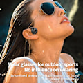 Pikkukuva 4 / 5: Bone Conduction -kuulokkeet Niskapanta Kuulokkeet Langattomat urheilukuulokkeet - Vaaleanpunainen