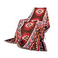 Miniatyrbillede 1 af 6: Navajo tæppe aztekisk tæppe til sofa seng egnet til udendørs camping strand picnic rejse 82x35 tommer