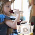 Miniatyrbild 2 av 3: Bluetooth Audio Mikrofon Integrerad mikrofon Trådlös bärbar högtalare för barn utomhus White