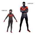 Miniatyrbilde 2 av 6: Spiderman Costume Miles Morales Cosplay Voksne Halloween 120