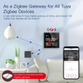 Miniatyrbilde 3 av 5: Tuya Wifi 4" Smart Home Central Control Touch Panel Innebygd ZigBee Gateway