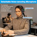 Pikkukuva 5 / 5: 2,4 GHz/ Bluetooth -kaksimoodi langattomat pelikuulokkeet erittäin alhaisen latenssin kohinanvaimennus e-urheilukuulokkeet sopivat PC:lle