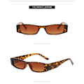 Pikkukuva 2 / 5: Vintage Square Pienet Aurinkolasit Cateye Naiset Aurinkolasit Silmälasit UV400 2 bright leopard