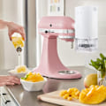 Pikkukuva 5 / 5: Jääraastin KitchenAid-yleiskoneeseen, lumikartiokone, jossa karkea ja hieno terä, 8 jäämuottia