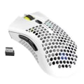 Miniatyrbillede 1 af 5: Gaming Wireless Mouse Rgb Dual-mode Gaming Mekanisk Macro Computer Notebook Mus Hvid