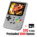 Miniatyrbild 1 av 5: 2019 Portable New Rg 300 Video Games Consola 3000 Retro Games Ps1/cps1/fc Retro Game 300 Gratis 32g Tf Card Tony System Handhe grey