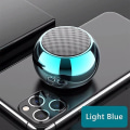 Pikkukuva 3 / 4: Pyöreä mini bluetooth 5.0 langaton kaiutin 9d subwoofer outdooe urheilu bluetooth kaiutin cnc turbo musiikkisoitin Orange