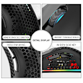 Miniatyrbillede 5 af 5: Gaming Wireless Mouse Rgb Dual-mode Gaming Mekanisk Macro Computer Notebook Mus Sort