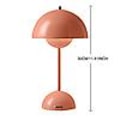 Miniatyrbilde 4 av 5: LED Batteri Bordlampe Wireless Touch Dimbar Blomsterpotte Bordlampe Dekorativ Retro Bordlampe