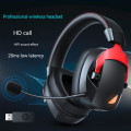 Miniatyrbillede 3 af 4: Trådløst gaming-headset med aftagelig støjreducerende mikrofon til pc PS4 PS5 Mac Switch-tablet