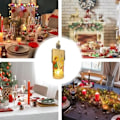 Miniatyrbild 4 av 5: 4-pack LED Ljusstake Jesus LED Ljus Jul Påsk LED Bordlampa (med Bas)
