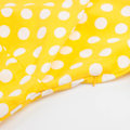 Pikkukuva 4 / 5: Vintage V-kaula-aukko Bohemian Bubble Skirt Dot Big Peplum -mekko Red S