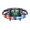 Miniatyrbild 1 av 5: LED-driven handstyrd drönare för barn eller vuxna - Handsfree rörelsesensorflygande boll, enkel inomhus liten UFO-leksak flygande boll