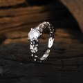 Miniatyrbillede 2 af 5: S925 Sølv Zirkon Indlagt Ring