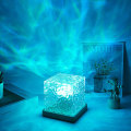 Pikkukuva 3 / 4: Waveqube The Wave Lamp Qrismora Northern Lights Lamp, Healix Light, Waveqube Wave Lamp (16 väriä)