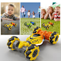 Miniatyrbild 5 av 6: Gesture RC-bil för 6-12 år pojkar, flickor, 4WD-fjärrkontroll Gessensor-leksaksbilar Orange orange