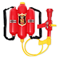 Pikkukuva 1 / 5: "Fire Fighter Henry" paloletku kastelutoiminnolla ja 2 litran säiliöllä Lelu 3-vuotiaille ja sitä vanhemmille lapsille