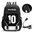 Miniatyrbillede 1 af 7: Messi rygsæk Black