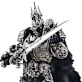 Miniatyrbillede 3 af 3: Wow World Of Warcraft Figur 7-tommer Alsace Lich King Arthas Spil Perifer Animation Figur