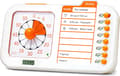 Visual Timer with Planning Board for Children, 3-in-1 Activity Planner with Checklist and Daily Schedule, ADHD Tool White
